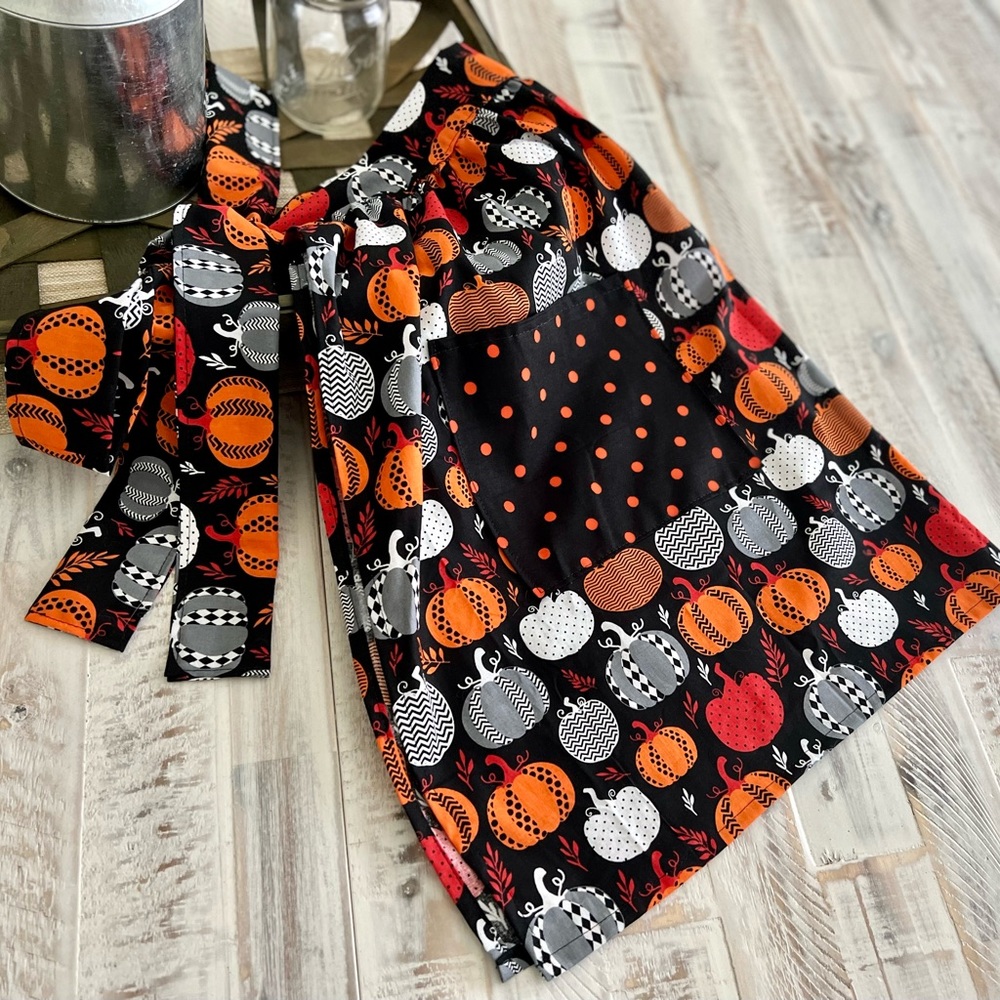 Handmade Pumpkin Apron